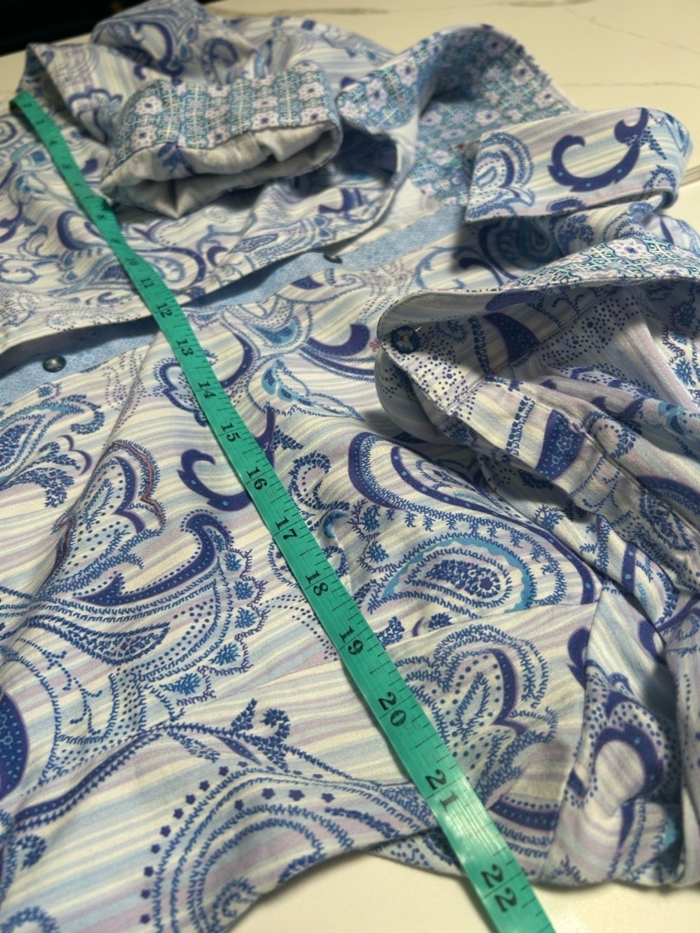 Robert Graham 3/4 Sleeve Women’s Button Down Top - Picture 12 of 14